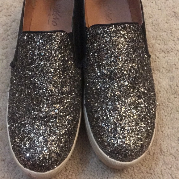 Glitter platform slip on - Picture 2 of 3
